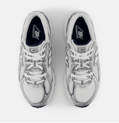 New Balance 740 White, Silver & Navy 3
