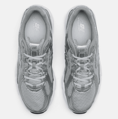 New Balance 740 White & Silver Metallic 4