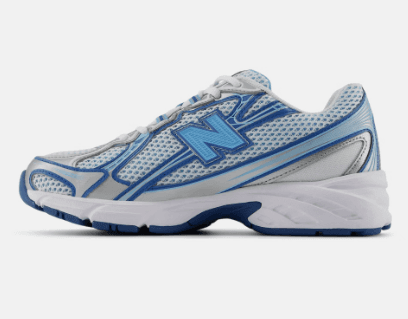 New Balance 740 Blue, White & Silver 2