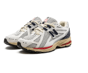 New Balance 1906R Cream, Navy & Red 3
