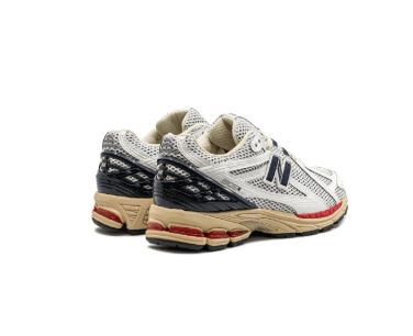 New Balance 1906R Cream, Navy & Red 2