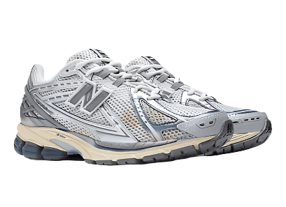 New Balance 1906R Silver Metallic & Sea Salt 4