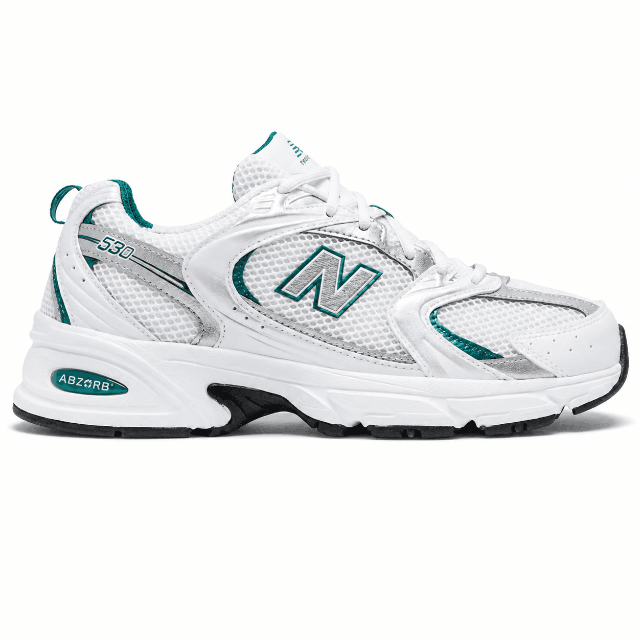 New Balance 530 White / Teal 1