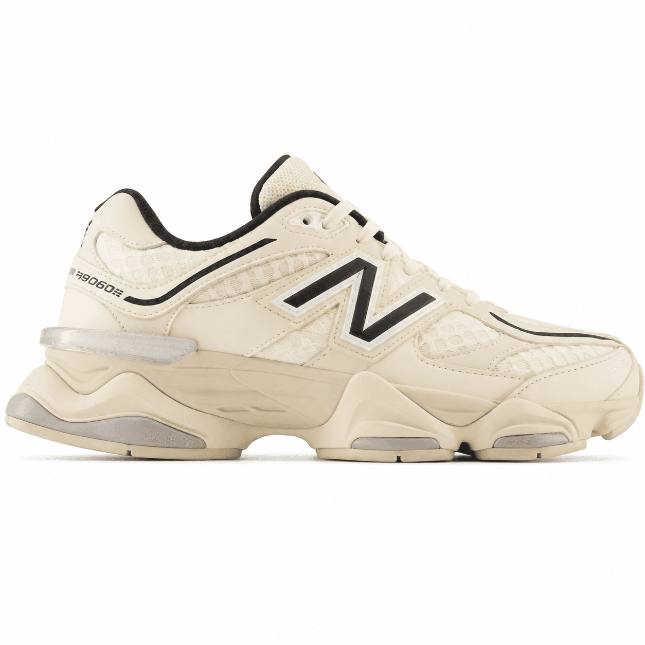 New Balance 9060 Cream / Black 1