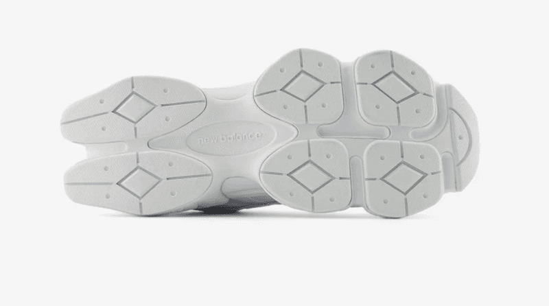 New Balance 9060 Triple White 4