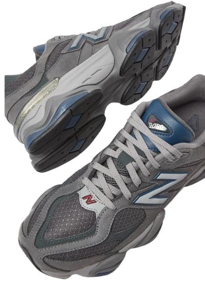 New Balance 9060 Grey / Navy 2