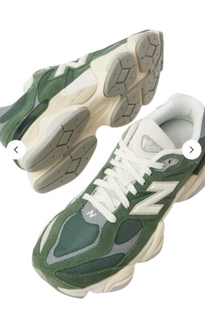 New Balance 9060 Forest Green 3