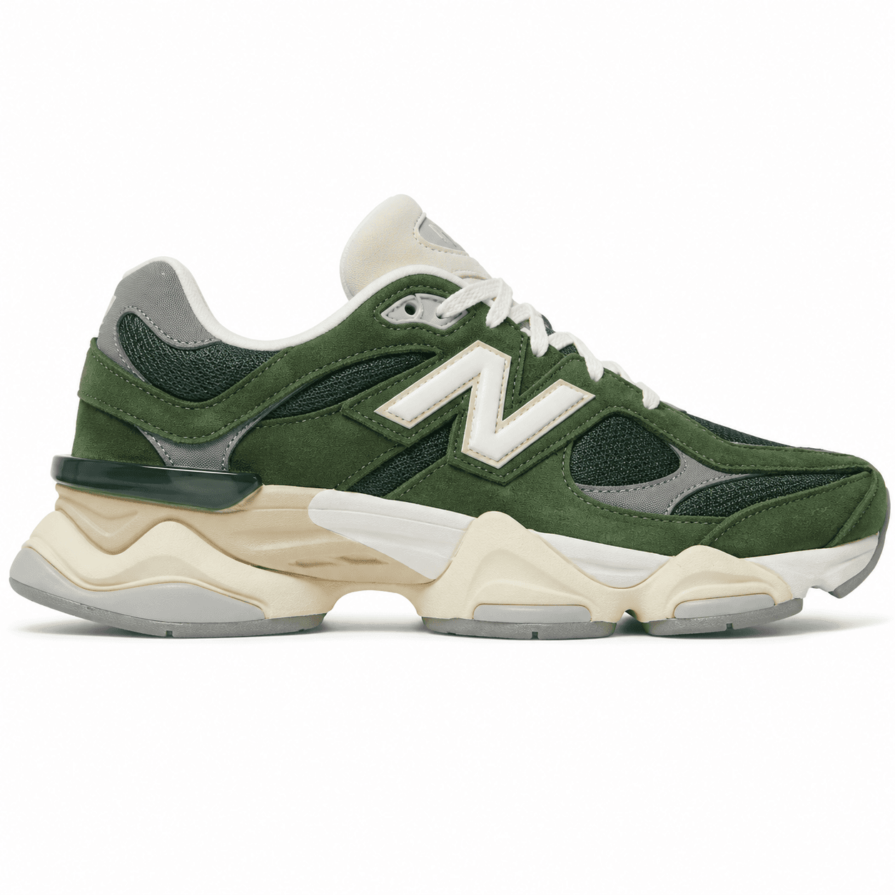 New Balance 9060 Forest Green 1