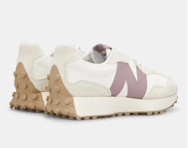 New Balance 327 White / Dusty Pink 2