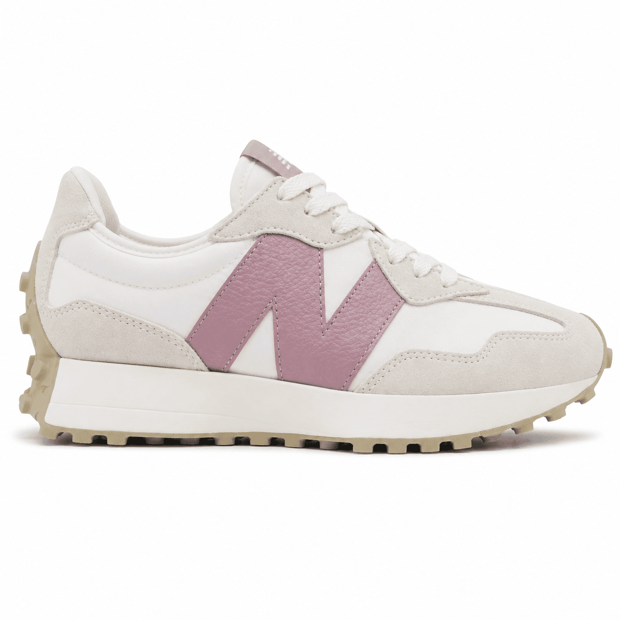 New Balance 327 White / Dusty Pink 1