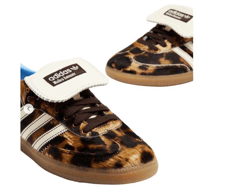 adidas x Wales Bonner Samba Leopard Pony Hair 4
