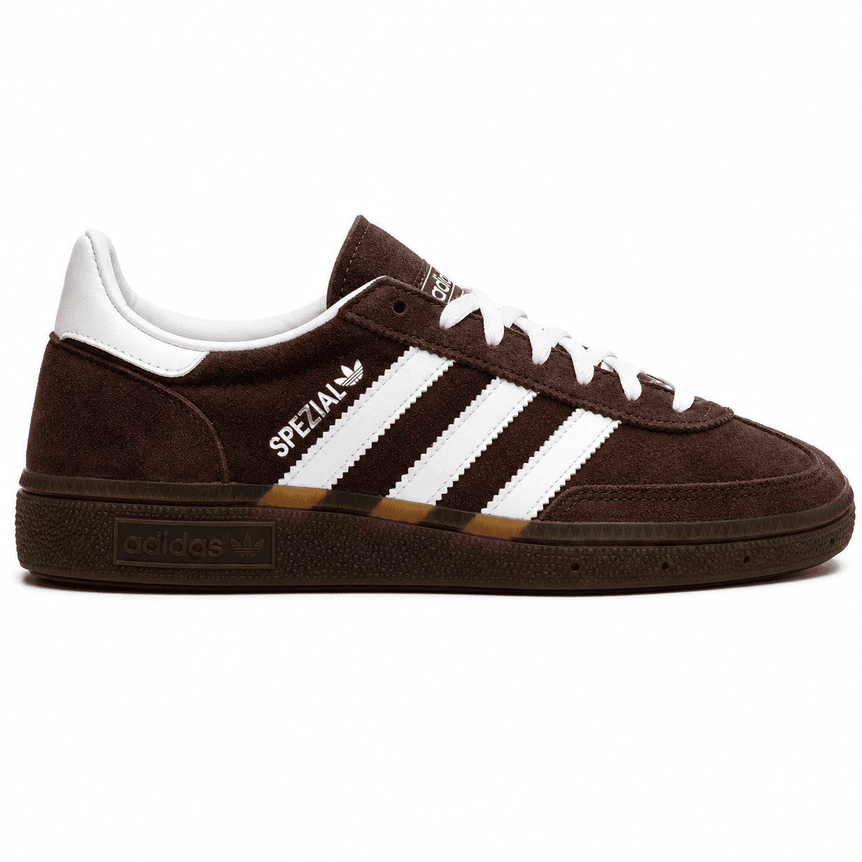 adidas Handball Spezial Dark Brown / White 1