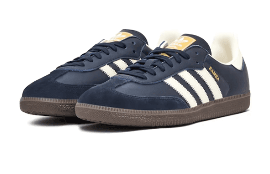 adidas Samba OG Navy / White 5