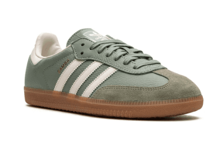 adidas Samba OG Green / White 2