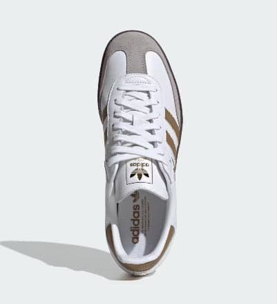 adidas Samba OG White / Brown 3