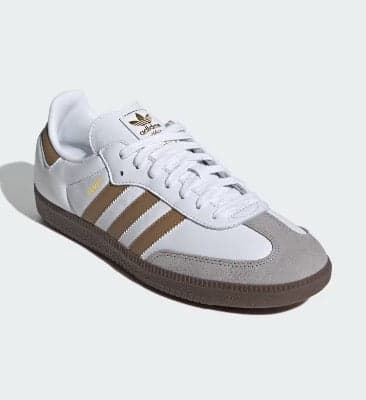 adidas Samba OG White / Brown 2