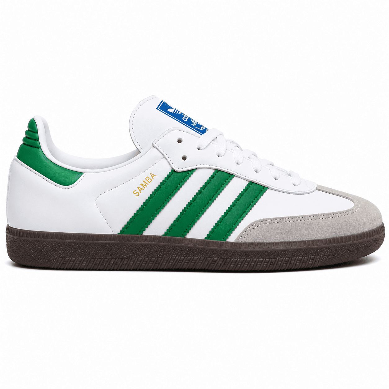adidas Samba OG White / Green 1
