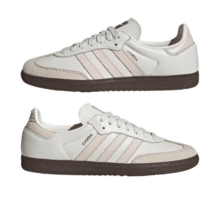 adidas Samba OG White / Blush Pink 2