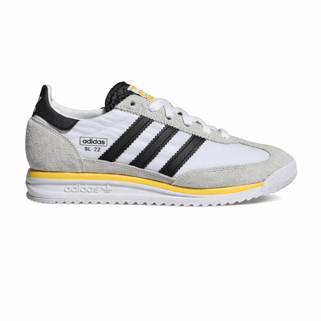 Adidas SL 72 RS White Black Yellow 1