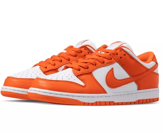 Nike Dunk Low Safety Orange White 2