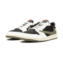Jordan 1 Low Travis Scott Olive 4