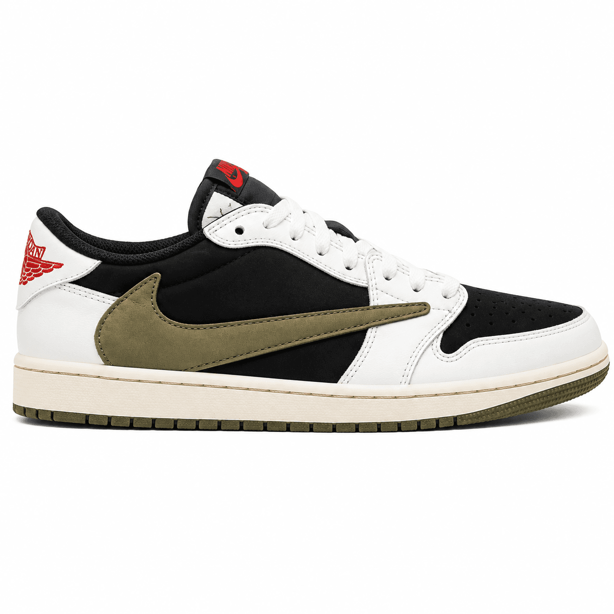 Jordan 1 Low Travis Scott Olive 1