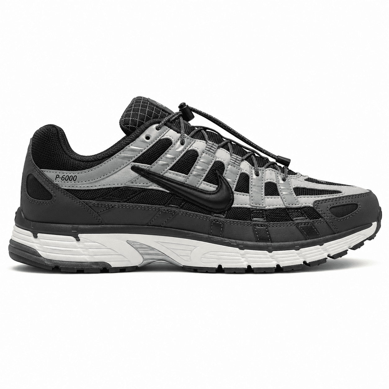 Nike P-6000 Black Grey 1