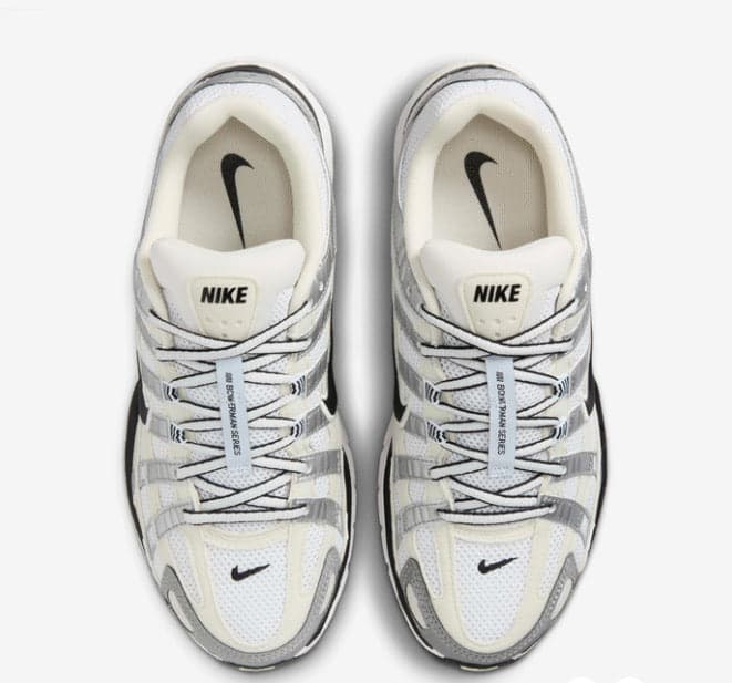 Nike P-6000 White Black 4