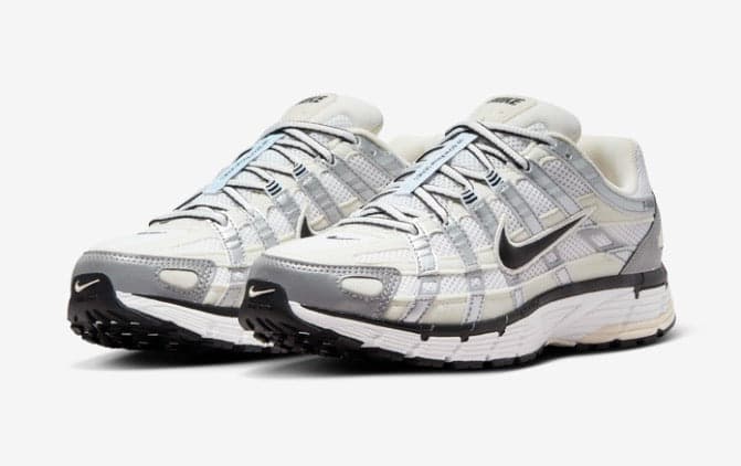 Nike P-6000 White Black 2