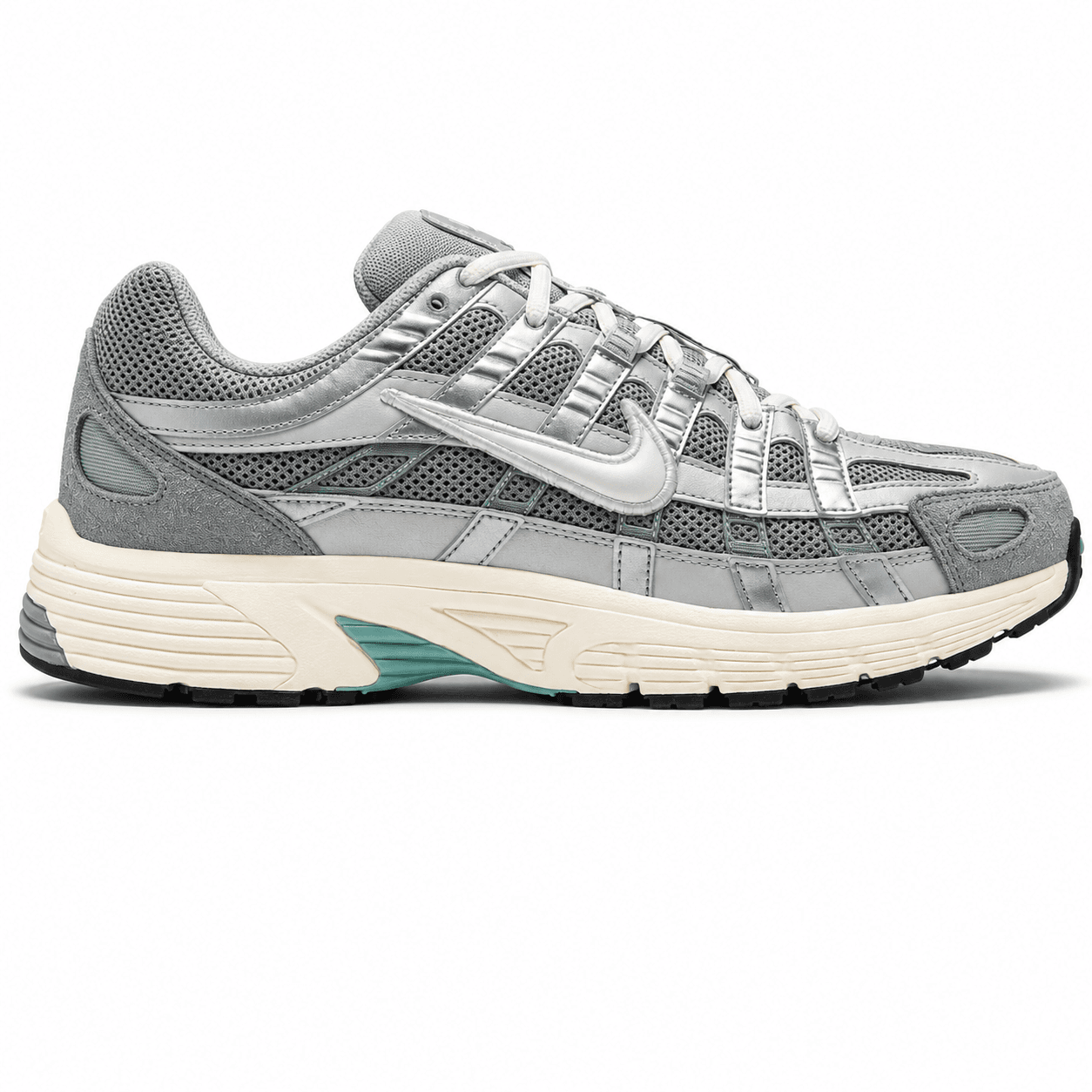 Nike P-6000 Wolf Grey Jade 1