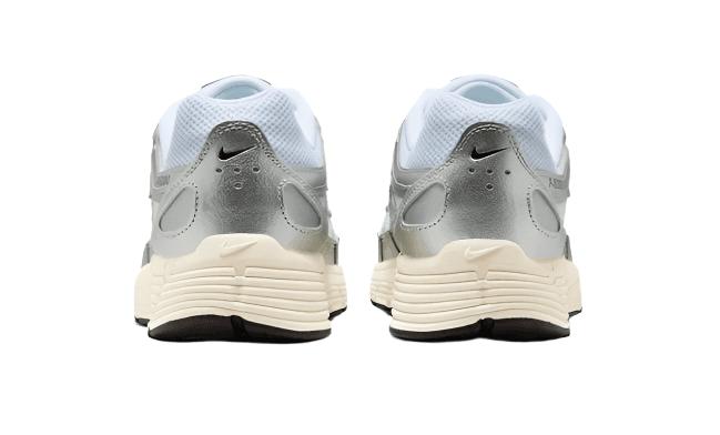 Nike P-6000 Metallic Silver Black 4