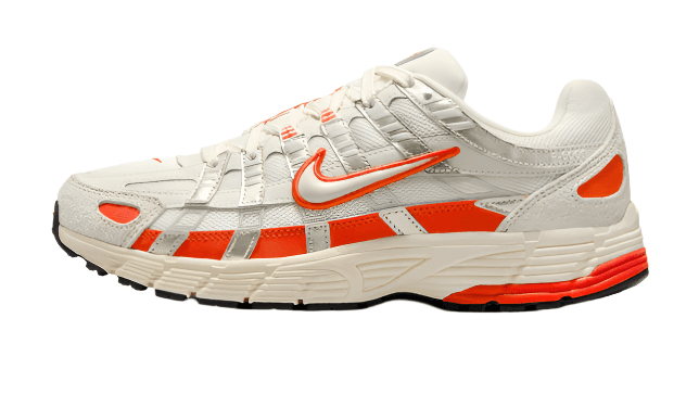 Nike P-6000 White Total Orange 2