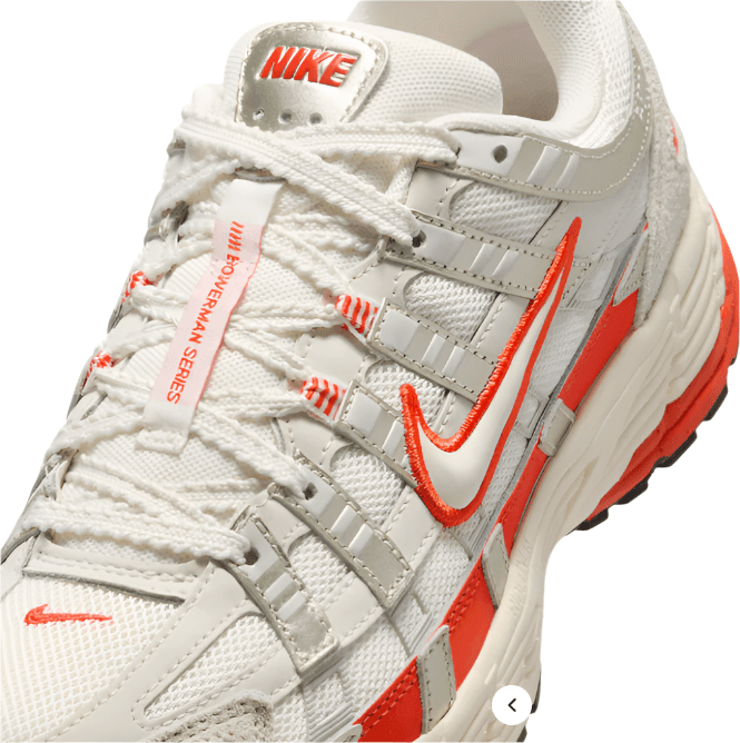 Nike P-6000 White Total Orange 4