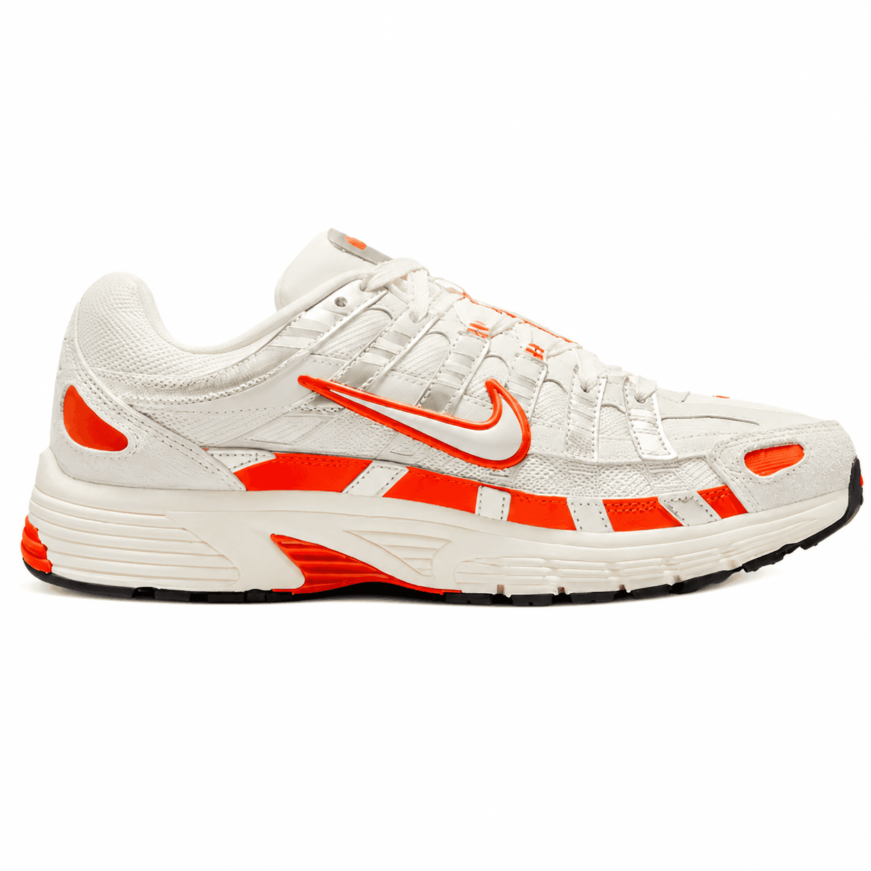 Nike P-6000 White Total Orange 1