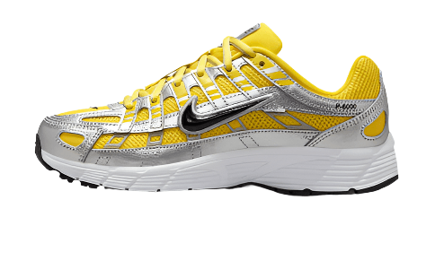 Nike P-6000 Metallic Silver Yellow 2