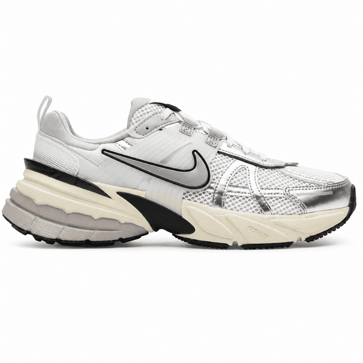 Nike V2K Run White Silver 1