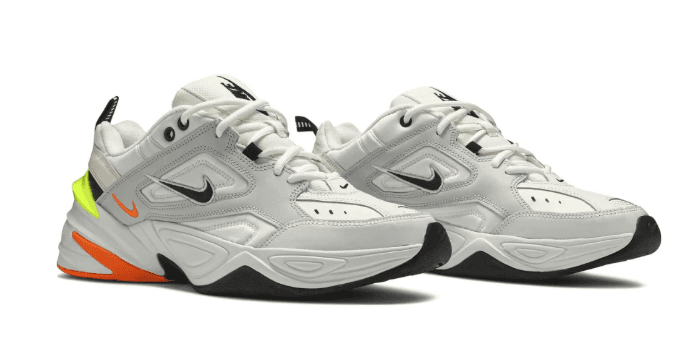 Nike M2K Tekno White Volt Orange 3