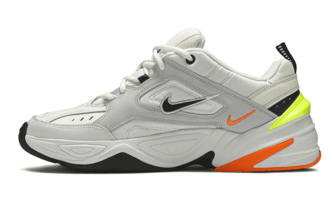 Nike M2K Tekno White Volt Orange 2