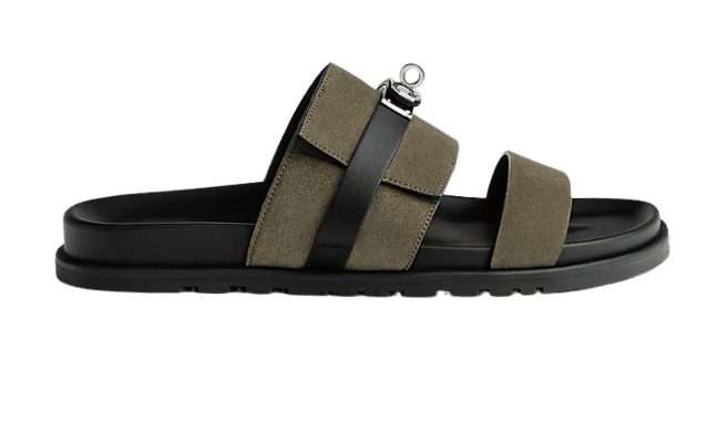 Loro Piana Buckle Slide Sandal 1