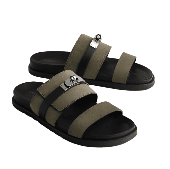 Loro Piana Buckle Slide Sandal 2