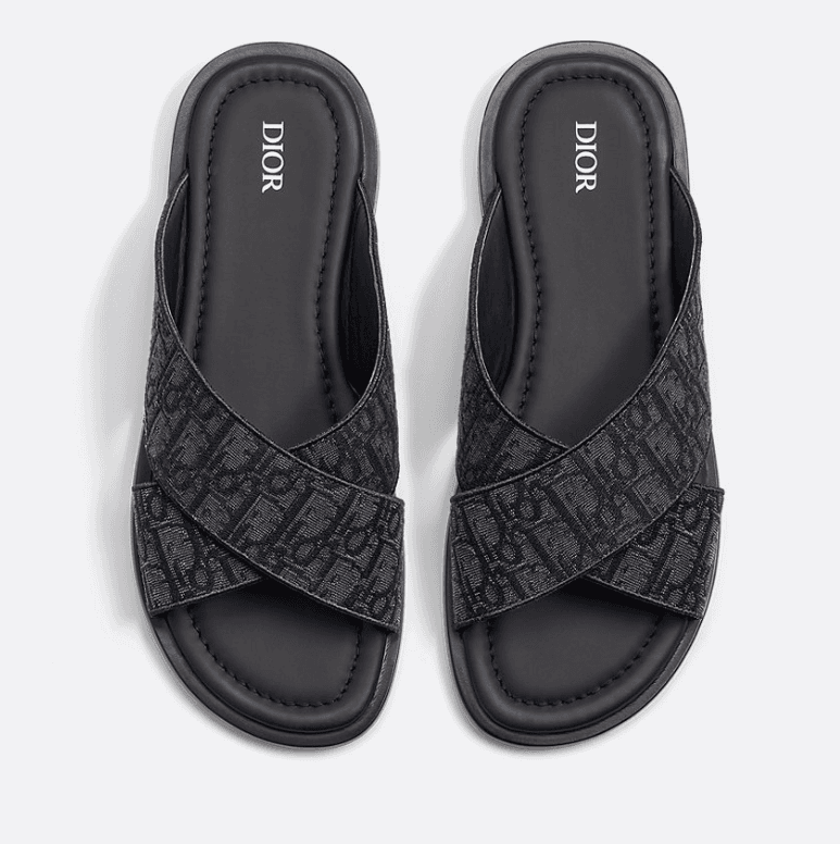 Dior Oblique Cross Slide 1