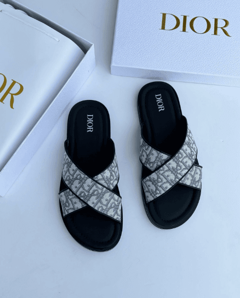 Dior Oblique Cross Slide