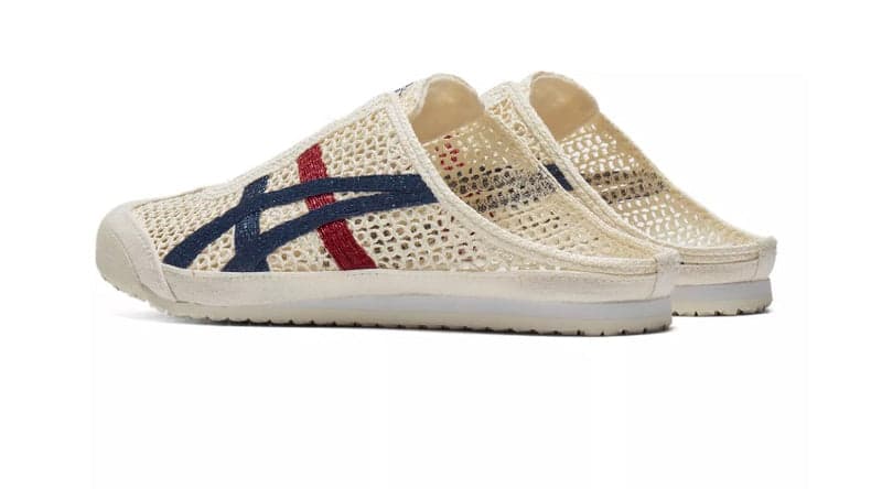 Onitsuka Tiger Mexico 66 Sabot Cream / Navy / Red 3