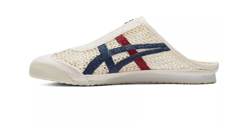 Onitsuka Tiger Mexico 66 Sabot Cream / Navy / Red 4