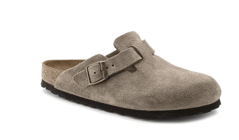Birkenstock Boston Taupe Suede 2