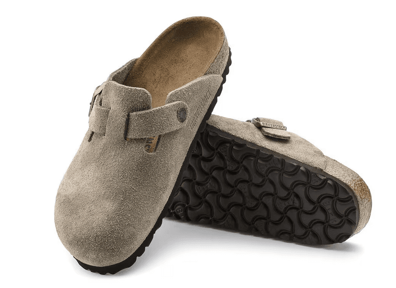 Birkenstock Boston Taupe Suede 3