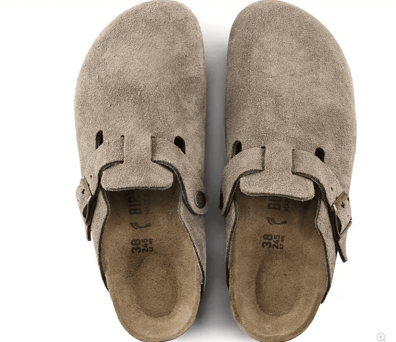 Birkenstock Boston Taupe Suede 4