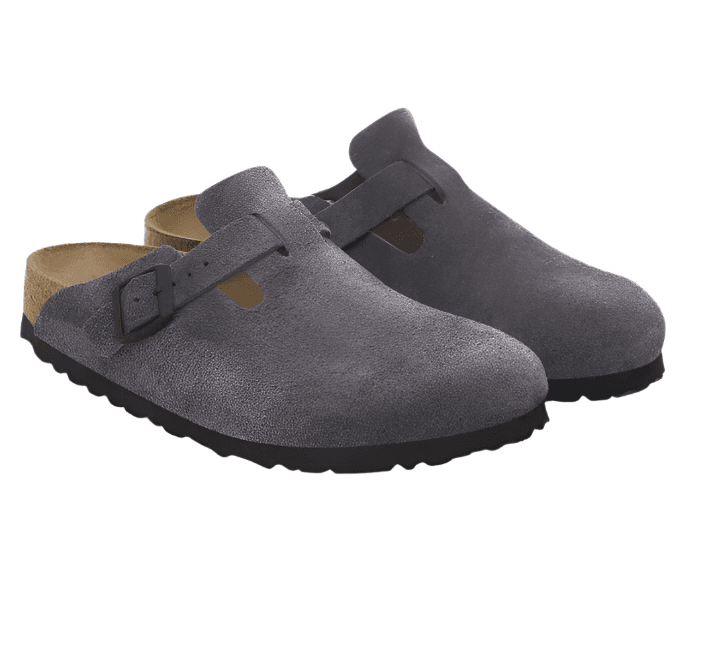 Birkenstock Boston Grey Suede 2
