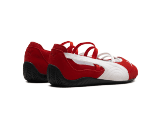 PUMA Speedcat Ballet Red / White 3