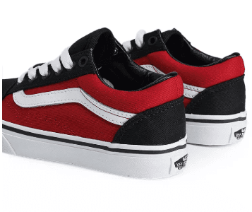 Vans Old Skool Red / Black 4